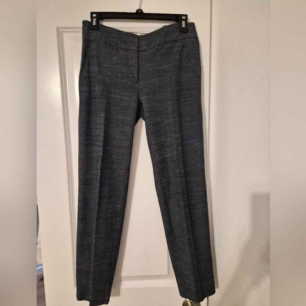 LOFT Gray Ankle Pants